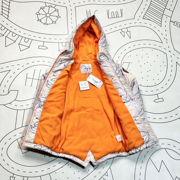 Indikidual Play Rainbow Banana Print Coat - Picture 4 of 7